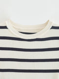 Peneran-Bani Knitted Striped Top