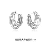Peneran-Three Hoop Earrings