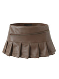 Peneran-Ersa Pleated Mini Skirt