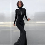 Peneran-Kaylin Long Sleeve Maxi Dress