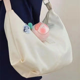 Peneran Casual Nylon Womens Shoulder Bag Korean Fashion Simple College Style Crossbody Bag Large Capacity Designer Ladies Handbag