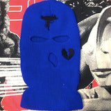 Peneran-Halloween Ski Mask 3 Hole Knitted Full Face Cover Balaclava Mask Party Cycling Mask Beanies Hat for Outdoor Sports