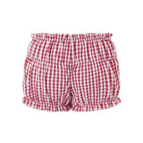 Peneran-Winry Plaid Ruffle Shorts