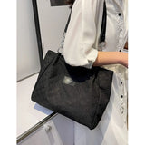 Peneran Green Summer Womens Tote Bag Plaid Large Capacity 2024 Fashion Shoulder Bag Casual Harajuku Commuter Simple Female Handbag