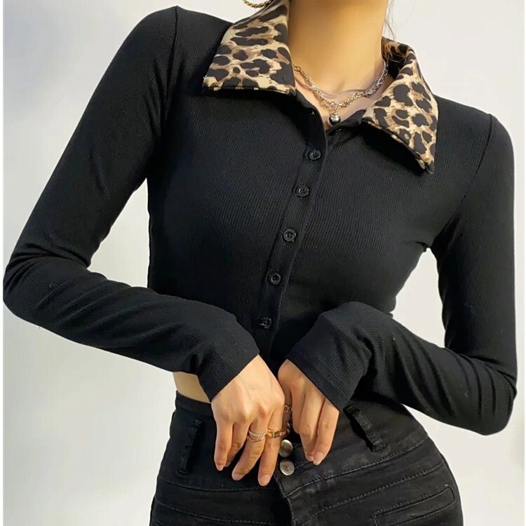 Peneran Ins Fashion Women Knit Shirts Long Sleeve Women T-shirts Spring Autumn Women Top Tees Fashion Tops
