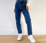 Women's Pants Mom Jeans Woman 2022 Undefined Baggy Oversize Loose Wide Denim Pants Fashion High Waisted Straight Trousers