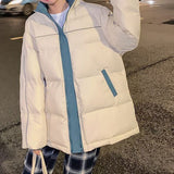 Christmas Gift  Korean Hooded Thicken Parkas Women Oversize Winter Warm Loose Jacket Coat Female Fashion Elegant Casual Coats 2021