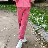 Christmas Gift 90s Streetwear Butterfly Print Fairycore Grunge Rhinestone 2 Piece Tracksuits Y2K Oversized Zippper Hoodies Sweatpant Co-ord Set