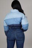 RT Casual Women Jackets  Turn Down Collar Zippers Velvet Short Coat Patchwork Print Pattern High Street Overcoat