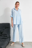 Trendyol Striped Woven Pajamas set THMAW21PT0175
