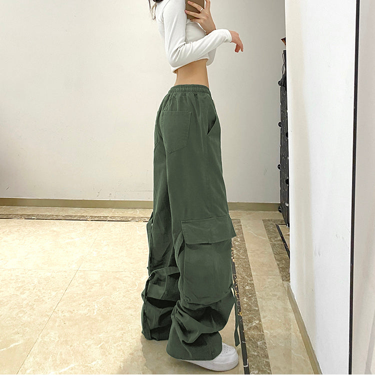 Fashion Y2K Jeans Pants For Women Hipster Irregular Ribbons Cool Girl High Street Trousers Harajuku Heavy Plus Size Jurk