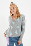 Peneran Jacquard Knitwear Sweater