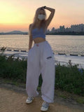 Peneran Casual Korean Fashion Sweatpants Women Hip Hop Streetwear Joggers Loose Vintage Pants Harajuku Hippie Trousers Female