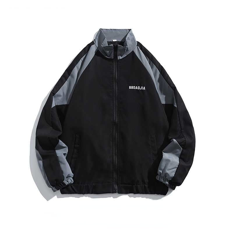 Peneran Back to School Vintage Hip Hop Jackets Women Harajuku Casual Oversized Zipper Windbreaker Female Streetwear Japanese Y2k Spring Coat