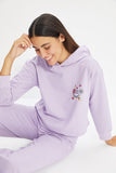 Peneran Printed 2 Yarn Knitted Pajamas Set THMAW22PT0397