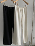 Peneran 2023 Classic Air Pants Classic Acetate Black Long Pants Women